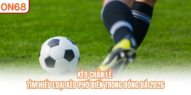 Kèo Chẵn Lẻ – Tìm Hiểu Loại Kèo Phổ Biến Trong Bóng Đá 2026 - slotvivo89