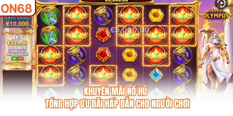 Khuyến Mãi Nổ Hũ ON68 – Tổng Hợp Ưu Đãi Khi Chơi Quay Slot - slotvivo89